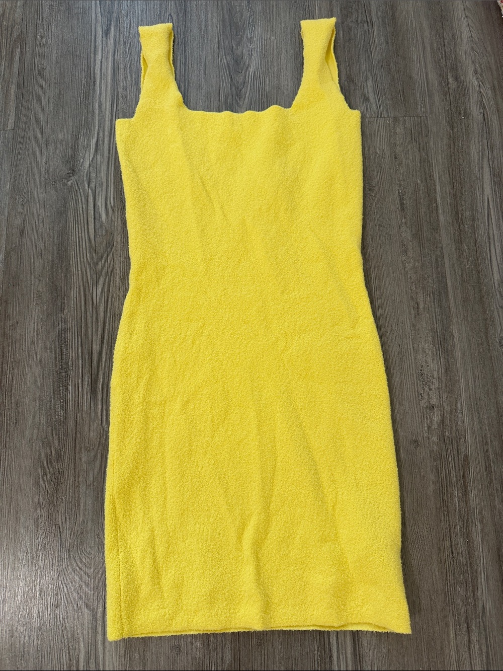 Yellow Tank Sheath Dress - Women